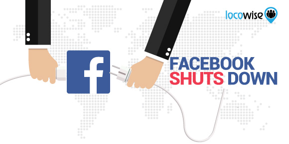 Facebook Shuts Down