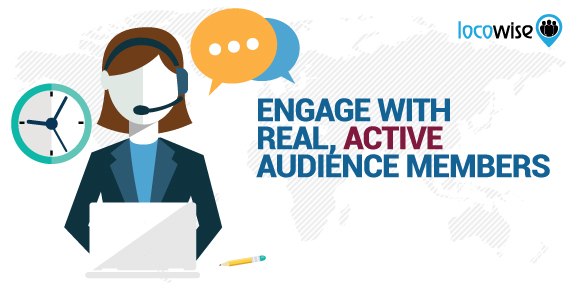 Engage with your audience